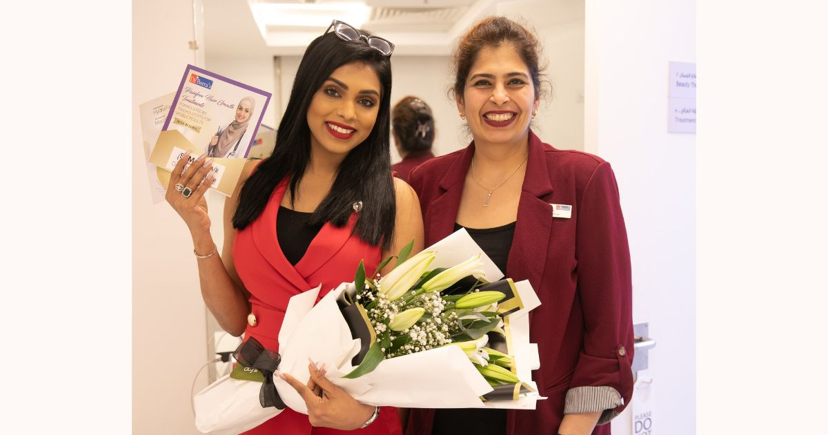 First Mrs. UAE World and Ex-chairman of Dubai Quality Group inaugurate the latest Homeopathic Aesthetics at Dr. Batra’s® in Dubai